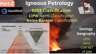 Igneous Petrology  IUGS Classification  CIPW Classification  Geology  Geography  UPSC  GATE [upl. by Marcy]