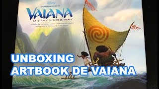 Unboxing du Artbook Vaiana [upl. by Karame]