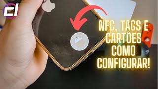 NFC TAGS e CARTÕES  COMO USAR e CONFIGURAR [upl. by Cissiee]