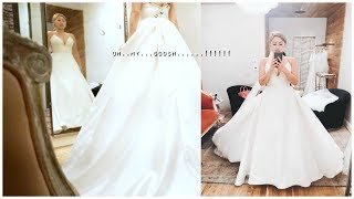 Such an emotional dayMy First Wedding Dress Fitting KEEMI★VLOG [upl. by Tallbott]