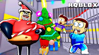 Roblox Barrys Prison Run  Christmas Edition  Shiva and Kanzo Gameplay [upl. by Calen]