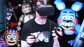 FNAF 2 IN VR IS TERRIFYING  Five Nights at Freddys VR Help Wanted Part 2 [upl. by Maggy]