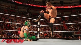 Kalisto vs The Miz Raw January 25 2016 [upl. by Christine]