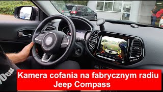 Kamera cofania do samochodu montaż Jeep Compass [upl. by Eimerej]