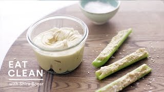 Homemade Cashew Butter Recipe  Eat Clean with Shira Bocar [upl. by Anastasius]