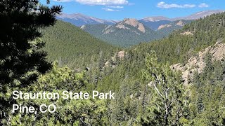 Staunton State Park Staunton Ranch Old Mill and Border Line trails [upl. by Ronni]