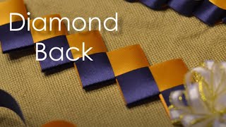 How To Make The Diamond Back  Texas Homecoming Mums 101  Crafts [upl. by Dahle]