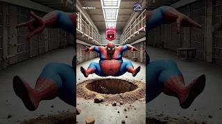 Break Out of Prison Ep 5  Who is best SpiderMan vs Deadpool vs Venom shorts spiderman marvel [upl. by Gnohp]