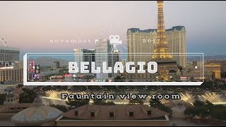 BELLAGIO Fountain view room  strip area [upl. by Auqenet579]