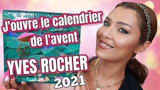 Jouvre le calendrier de lavent YVES ROCHER 2021UNBOXING [upl. by Nnyllaf]