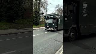 Captain  ghoray ki vans  Royal Parks Shire horses RoyalPark Kingston London UK [upl. by Weinshienk]