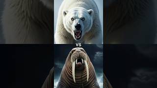 polar bear vs Walrusu vs White lion vs Weddell sealwolfwoolly mammoth animals [upl. by Mcnair]