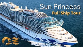 Sun Princess Full Tour amp Review 2024 Princess Cruises Largest Cruise Ship [upl. by Etty]