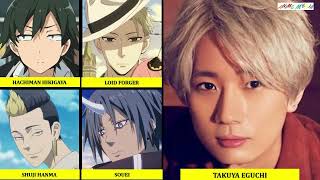 Spy x Family Voice Actors  Japanese Voice Actors  Main Character [upl. by Atinav375]