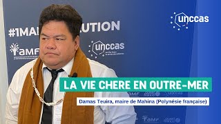 Rencontre des élus des outremer  interview de Damas Teuira [upl. by Aidnac]