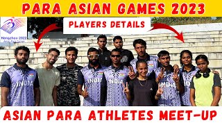 Asian Para Games 2023  Meet up with para Athletes Before Asian Para Games  Know your Para Athlete [upl. by Soren890]