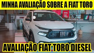 AVALIAÇÃO FIAT TORO DIESEL PONTOS POSITIVOS E NEGATIVOS [upl. by Avron326]