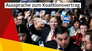 cdupt18 Aussprache zum Koalitionsvertrag [upl. by Yand]