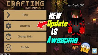 Crafting and Building New Update Is Awesome 😱 You Should Watch Now [upl. by Anibas]