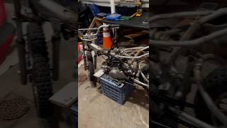 Pit bike build going down [upl. by Swenson]