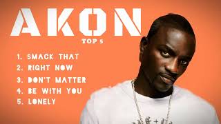 Top 5 Akon Hits [upl. by Gae]