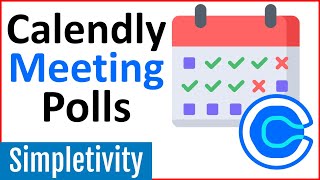 How to use Calendly Meeting Polls Tutorial [upl. by Ispep]