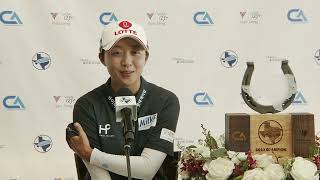 Hyo Joo Kim · Winner · Interview · 2023 The Ascendant LPGA · LPGA [upl. by Kelsi]