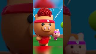 Cerdito ChaCha BoomBoom Chicky LaLa  D Billions en Español shorts db [upl. by Flan42]