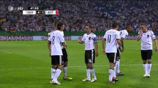 Deutschland vs Österreich 62 Alle Tore Highlights EMQuali 020911 HD [upl. by Norda]