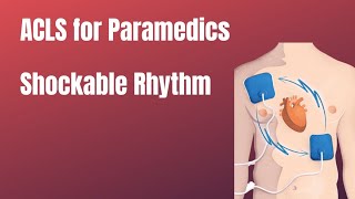 ACLS  Shockable rhythm  Paramedic Lectures [upl. by Nitza]