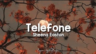 Sheena Easton  Telefone Long Distance Love Affair Lyrics [upl. by Itnava666]