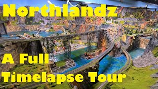 Northlandz A Full 4k Timewarp Tour of this Massive Model Train Layout [upl. by Ennoira560]