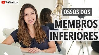 Ossos dos Membros Inferiores Sistema Esquelético 45  Anatomia etc [upl. by Lindsey979]