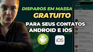 Passo a passo como usar uma extenção gratuita e disparar mensagens em massa no WhatsApp AndroidIOS [upl. by Tish159]