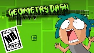 NERD RAGE ALERT 4  DRY OUT  GEOMETRY DASH CON EDD00CHAN [upl. by Nwahsram181]