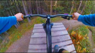 Herbstlichen Laps im Bikepark Brandnertal [upl. by Gilder]