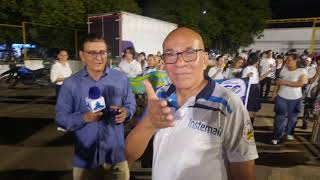 Parte 4 Rectora Nohora Leal y Profesor Eusebio Molina en la Gran Caminata de la Luz [upl. by Allenad884]