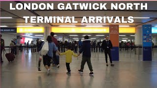 LONDON GATWICK NORTH TERMINAL ARRIVALS [upl. by Assenav]