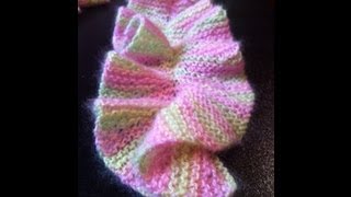 Knit a Potato Chip Scarf [upl. by Ahsaela]