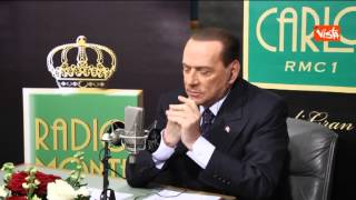 BERLUSCONI A PLATINETTE CI CONOSCIAMO BENISSIMO E ABBIAMO CONCORDATO DOMANDE  VISTA TV [upl. by Anthony]