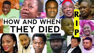 31 Famous Nollywood Actors Who Died in Each Year 2010  2024 [upl. by Necila]