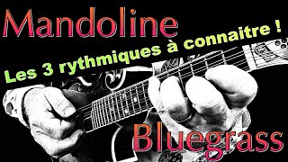 Mandoline Bluegrass • Les 3 rythmiques [upl. by Allemaj135]