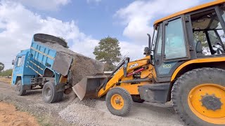 jcb 3DX amp loler case working with new load level setup  jcb video 2024 [upl. by Cordie53]