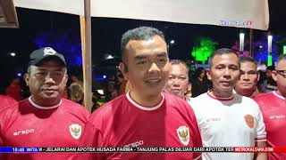 SERU KAPOLRES KTT NOBAR TIMNAS BERSAMA WARGA  KALTARATV [upl. by Cirenoj588]