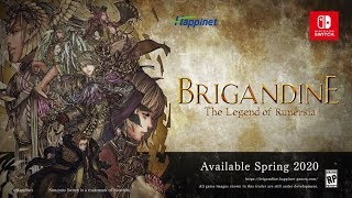 Brigandine The Legend of Runersia  Announcement Trailer [upl. by Enneles237]