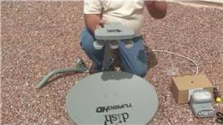 Satellite TV Installation  How to Build a LNB Bracket for Satellite Dish [upl. by Nirmak641]