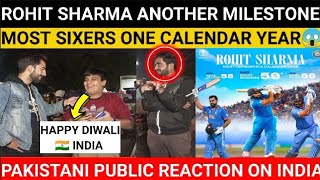 ROHITMAN SHARMA NEW WORLD RECORD 😱 MOST SIXERS ONE CALENDAR YEAR  CWC23 [upl. by Cope]