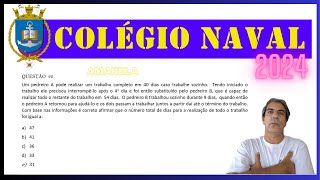 QUESTÃO 20  COLÉGIO NAVAL 2024 [upl. by Tavis]