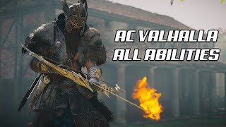 Assassins Creed Valhalla All Abilities in the game [upl. by Dent]