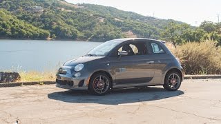 Fiat 500 Abarth Review  Great Exhaust Note [upl. by Assenad640]